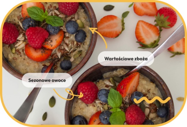 Świeże owoce i warzywa dla dzieci